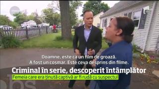 Criminal în serie, descoperit întâmplător. Femeia care era ținută captivă ar fi rudă cu suspectul