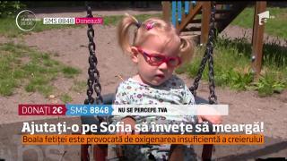 Vreau să ajut! Sofia este dependentă de cei din jur