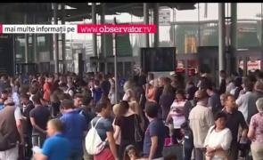 Sute de români şi-au petrecut noaptea departe de case, în Belgia, după ce zborul a fost anulat din cauza unei defecţiuni a aeronavei