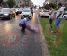 O poliţistă a fost lovită cu maşina de un şofer pe care îl oprise în trafic, în Capitală