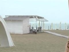 Cod portocaliu de furtună pe litoral