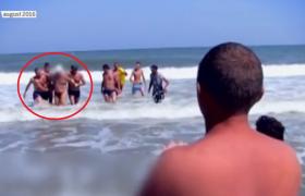 Turist scos cu forţa din valuri, la judecată cu salvamarii. Reacţia salvatorilor: 'Oamenii devin din ce în ce mai răi'