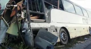 Un autocar românesc, implicat într-un grav accident rutier în Bulgaria