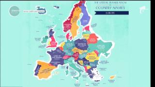 Harta lumii a fost explicată pe înţelesul tuturor de către un site din Australia