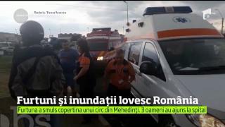 Furtunile violente continuă să creeze probleme în ţară