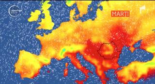 Vine canicula în mai multe zone din ţară. Valului de căldură i se vor adăuga şi vijelii