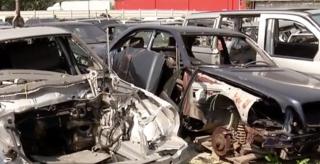 Frâne vândute ilegal, la dezmembrări