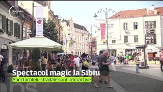 În Sibiu, turiştii şi localnicii trăiesc cele mai frumoase zile