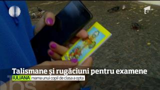 Până să facă exerciţii şi calcule, elevii şi-au făcut rugăciuni, la Evaluarea Naţională la matematică