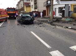 Accident dramatic provocat de un șofer băut, în județul Sibiu