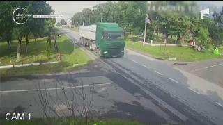 Accident teribil surprins de camerele de supraveghere dintr-o comună din Timiş