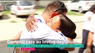 Povestea emoţionantă a gemenilor Ciprian și Ionuț. Şi-au văzut mama pentru prima dată la 26 de ani