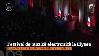 Palatul Elysee s-a transformat într-un ring de dans