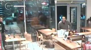 Scene violente filmate de camerele de supraveghere într-o benzinărie din Borşa