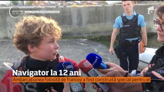 Navigator de Cartea Recordurilor, la doar 12 ani. Puştiul a traversat Canalul Mânecii