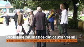 Vremea capricioasă aduce și afecţiuni cronice, precum durerile articulaţiilor. Recomandările specialiștilor
