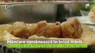Mâncare românească în briza mării