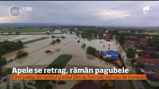 Patru oameni şi-au pierdut viaţa în inundaţiile de cod roşu care s-au abătut peste România
