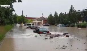 Potop peste România, oraşe întregi sub ape. Guvernul va da ajutoare celor afectați de inundații