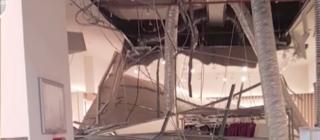 Incident grav într-un mall din Constanţa! Tavanul unui magazin de îmbrăcăminte din centrul comercial s-a prăbuşit