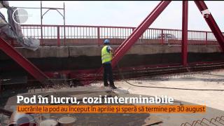 Podul de la Mărăcineni a transformat într-un coşmar drumul european care leagă Muntenia de Moldova