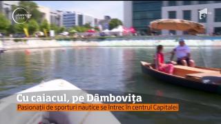 Concurs inedit în centrul Capitalei. Râul Dâmboviţa se va umple cu zeci de ambarcațiuni