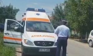 Biciclist spulberat de o ambulanță în misiune, în Teleorman. Cum s-a produs accidentul