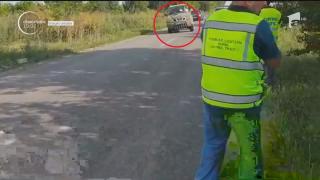 Cauza scandalului în care un angajat de la drumuri din Giurgiu a fost la un pas să fie strivit cu mașina de un muncitor