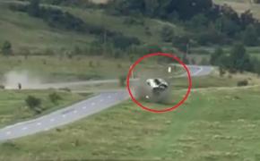 Scene terifiante la Raliul Harghitei. Două mașini au zburat de pe traseu