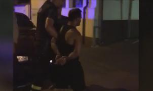 Primele imagini de la arestarea șoferului recidivist care a lovit 5 mașini în București