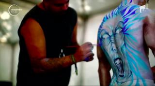 Pictori din toată lumea au înlocuit pânza cu trupurile