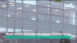 Mai multe companii au renunţat la CV în procesul de recrutare a angajaţilor şi au transformat interviul într-o joacă