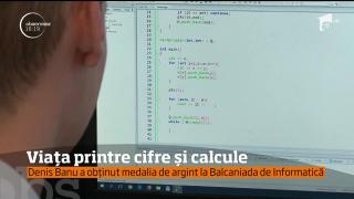 Viața printre cifre și calcule! Denis Banu, un tânăr de 18 ani, a obținut medalia de argint la Balcaniada de Informatică