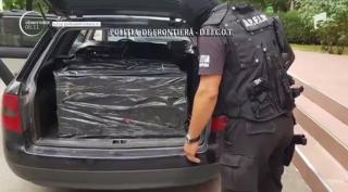 O importantă reţea de contrabandă cu ţigări a fost destructurată în Mehedinţi! Șapte bărbaţi prinşi în flagrant, 5.000 de pachete confiscate
