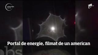 Fenomen supranatural sau trucaj? Un "portal de energie" a fost filmat de un american