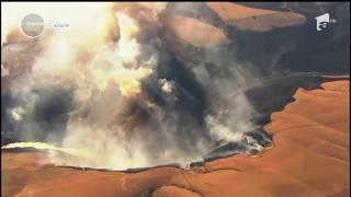 Incendiu de vegetaţie ucigaş în Statele Unite. Un agricultor a murit după ce peste 200 de kilometri pătraţi de pășune au ars