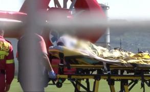 Anchetă după explozia de la Pinoasa, unde doi muncitori au fost răniţi. Unul dintre ei are arsuri pe 40% din suprafaţa corpului