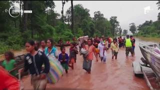Sute de persoane sunt date dispărute în Laos, după ce un baraj aflat în construcţie s-a prăbuşit