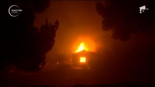 Grecia, cele mai grave incendii din ultimii 10 ani. Autorităţile suspectează că la mijloc ar fi o mână criminală