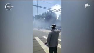 Clipe de panică, la Beijing! Dispozitiv explozibil, detonat în apropierea Ambasadei Statelor Unite