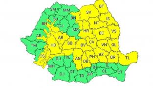 Prognoza meteo actualizată pentru 27 iulie. Vremea e instabilă în majoritatea ţării