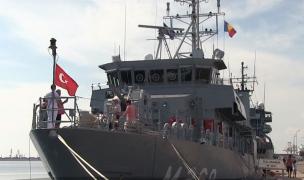 Trei nave militare străine aflate în Portul Constanța și-au deschis porțile