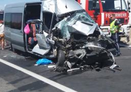 Accident în lanț pe o autostradă din Austria. Opt români au fost răniți, printre care și trei copii