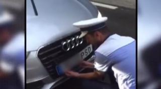 Şoferul care a devenit celebru datorită numerelor de înmatriculare, audiat la sediul Brigăzii Rutiere