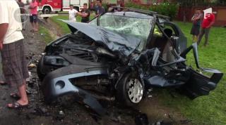 Accident grav între Timiș și Lugoj! Trei oameni au murit după un impact frontal dintre o dubă și o mașină