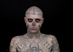 Zombie Boy, cel mai tatuat om din lume, s-a sinucis în apartamentul său din Montreal