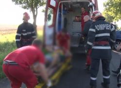 Impact violent în apropiere de comuna Roma, din Botoşani. Doi oameni sunt în stare gravă