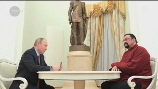 Steven Seagal a primit un job de la Președintele Rusiei, Vladimir Putin