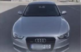 Dosarul plăcuţelor anti-PSD a fost clasat. Şoferul cu număr controversat şi-a recuperat permisul