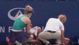 Svitolina, reacţie dură după accidentarea lui Buzărnescu de la Montreal: 'A durat secole până să vină cineva'